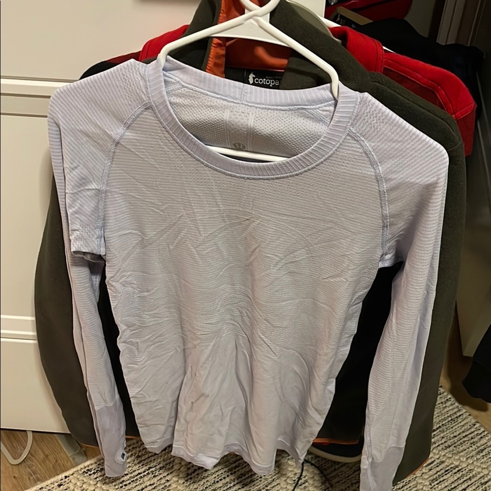 Cotopaxi Women's Light Blue Long Sleeve Top